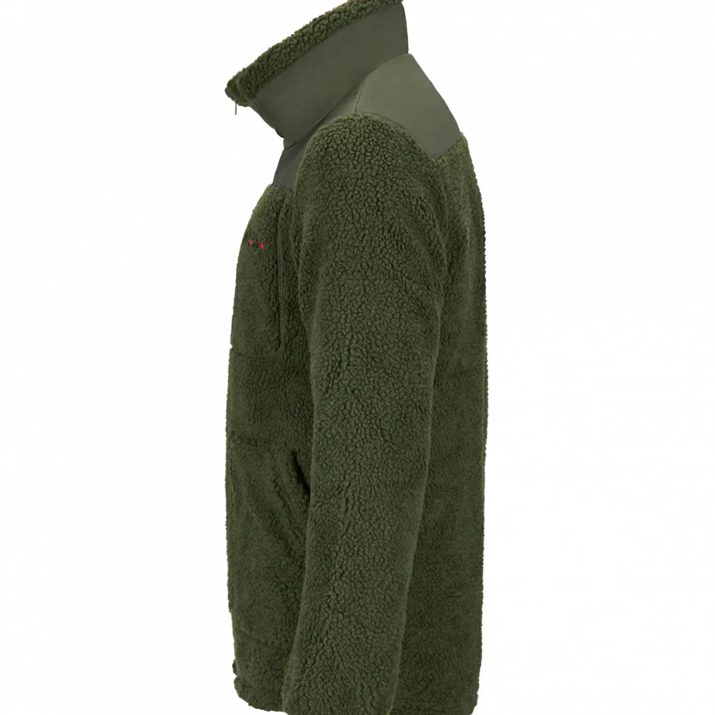 Clearance il Lago Red Level Faserpelzjacke York Herren, beheizbar (Oliv)