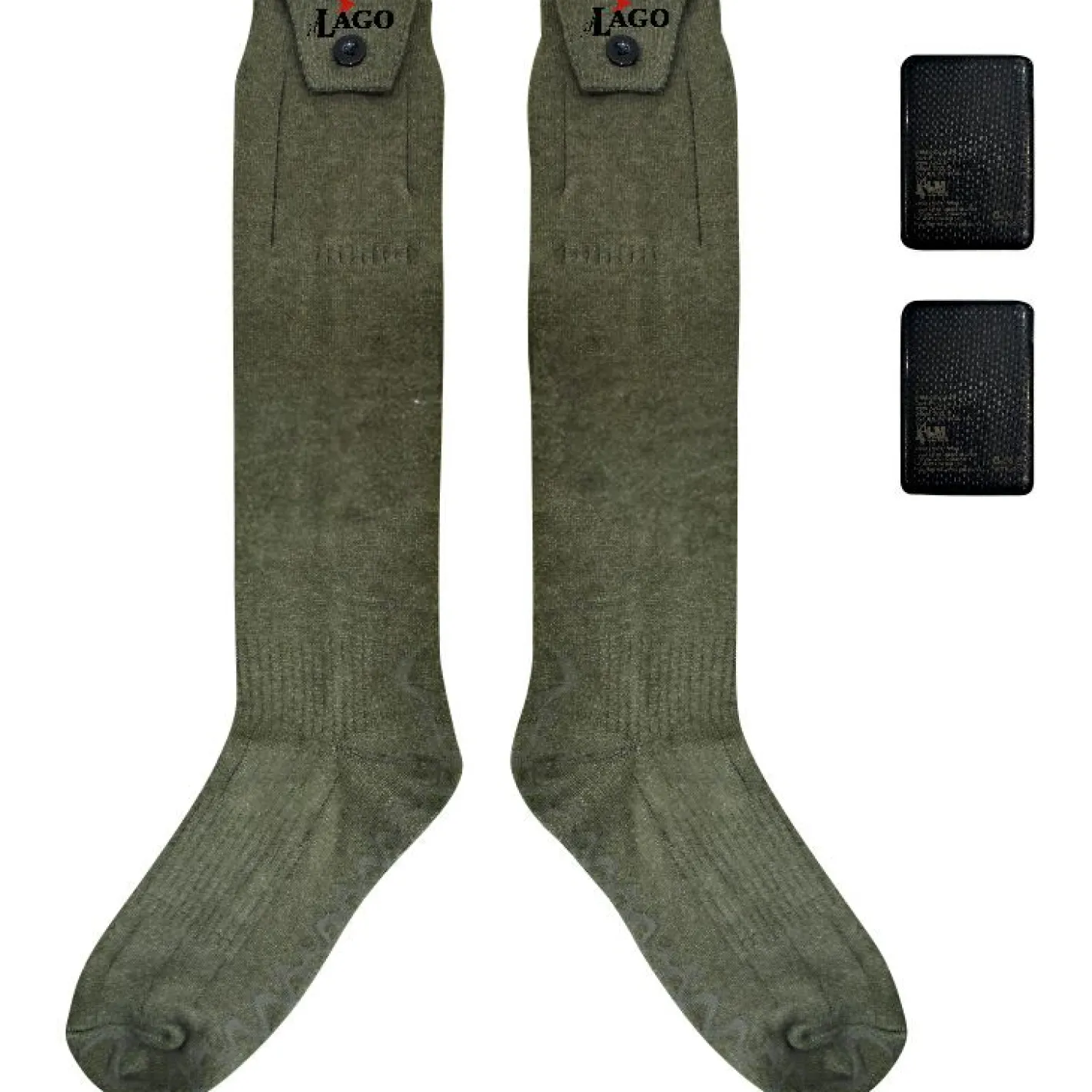 il Lago Red Level Beheizbare Bekleidung<Heizsocken Flex Pro X Unisex (Oliv)