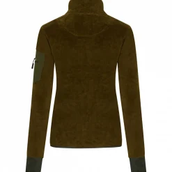 New il Lago Sie Faserpelzjacke Lina Damen (Oliv)