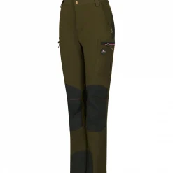 il Lago Sie Damen Angelhosen<Funktionshose Xenia Damen (Oliv/Schwarz)