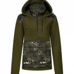 il Lago Sie Damen Angelshirts & -Oberteile<Hybrid Hoodie Shawk Damen (phantomX/Oliv)
