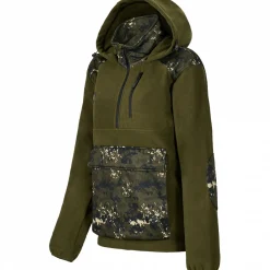 il Lago Sie Damen Angelshirts & -Oberteile<Hybrid Hoodie Shawk Damen (phantomX/Oliv)