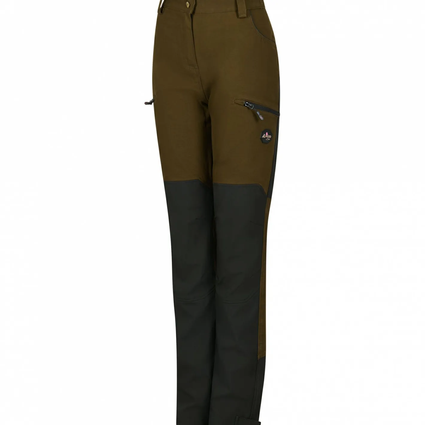Discount il Lago Sie Outdoorhose Freya Damen (Oliv/Schwarz)