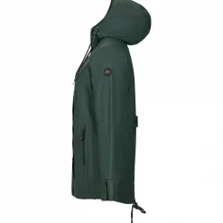 il Lago Sie Damen Angeljacken & -Westen<Regenjacke Hirschlein Damen (Oliv)