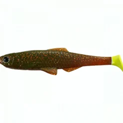 INVDR Raubfischangeln Kunstköder|Gummiköder ·Gummifische & Shads<Heileit Edition Shad (Neon Motoroil)