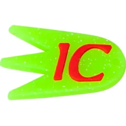 Iron Claw Kunstköder-Zubehör<KöFi-Fähnchen Bait Lobes (Chartreuse)