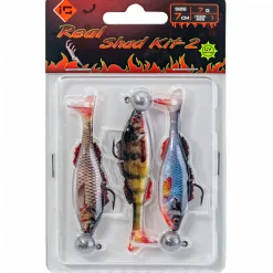 Iron Claw Gummiköder ·Fertig Montierte Gummifische<Real Shad Kit 2