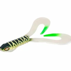 Iron Claw Raubfischangeln Kunstköder|Gummiköder ·Gummifische & Shads<Turbo X-Tail (Pike Stripes, 12 cm)