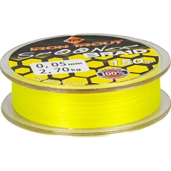 Iron Trout Forellenschnüre|Forellenschnüre<Angelschnur Spooner Braid (gelb, 150 m)