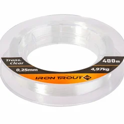 Clearance Iron Trout Super Line Transparent (400 m)