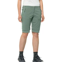 Jack Wolfskin Outdoor- & Angler-Cargohosen<Glastal Zip Off Pants W Damen (Picnic Green)