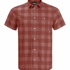 Jack Wolfskin Outdoor- & Angelhemden<Highlands Shirt M Herren (Barn Red)
