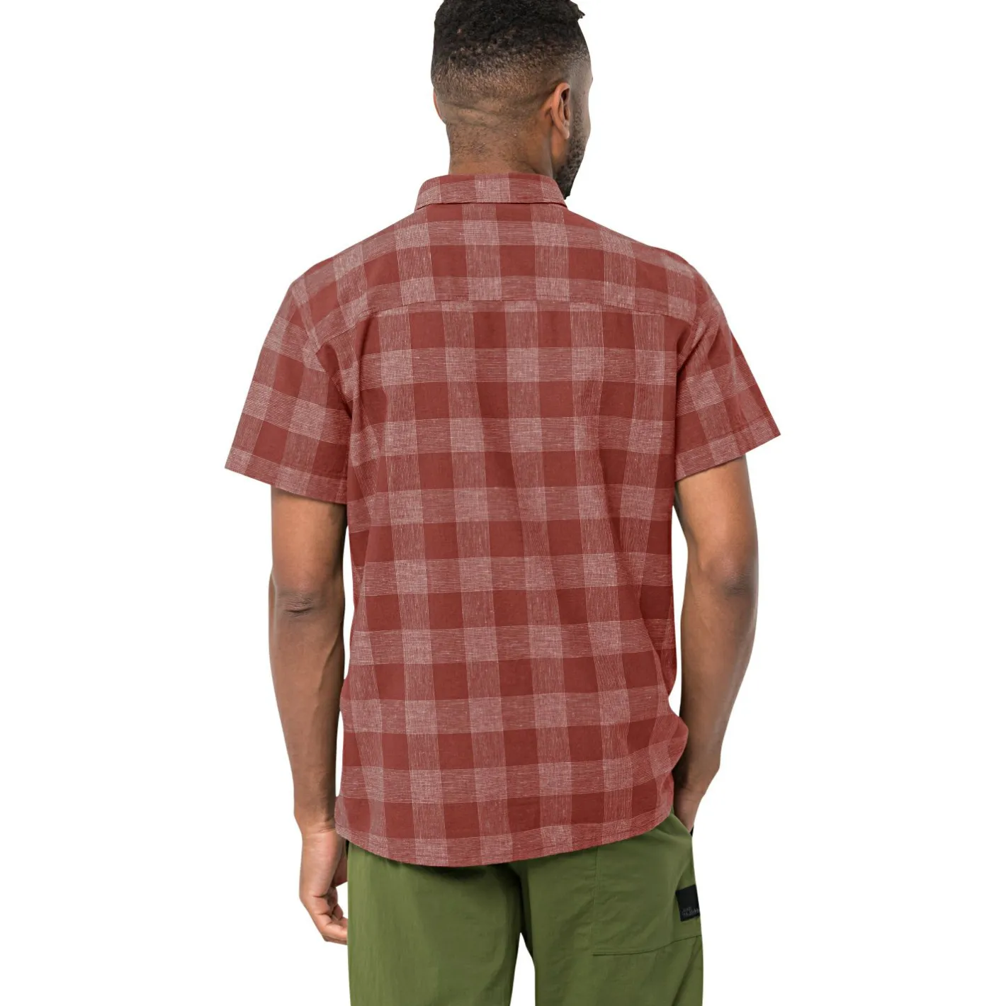 Jack Wolfskin Outdoor- & Angelhemden<Highlands Shirt M Herren (Barn Red)
