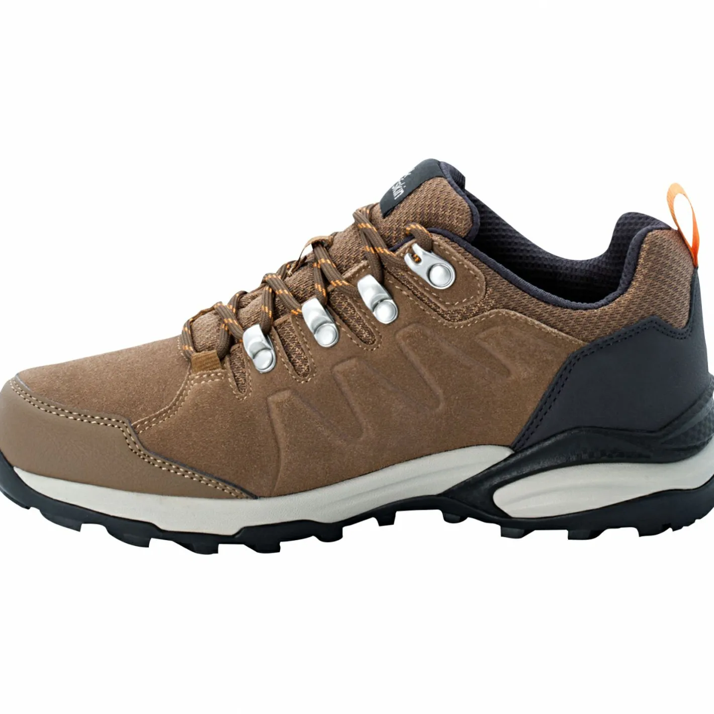 Jack Wolfskin Damen Angelschuhe|Damen Angelschuhe<Refugio Texapore Low W Damen (Brown/Apricot)