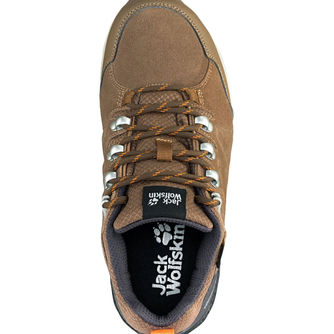 Jack Wolfskin Damen Angelschuhe|Damen Angelschuhe<Refugio Texapore Low W Damen (Brown/Apricot)