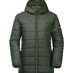 Jack Wolfskin Kinder-Bekleidung<Spirit Ins Long Jacket Y Kinder (Thyme Green)