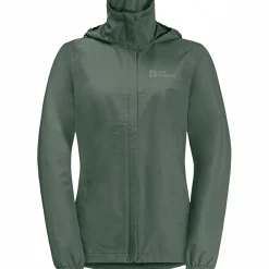 Jack Wolfskin Damen Angeljacken & -Westen<Stormy Point 2L Jkt W Damen (Hedge Green)