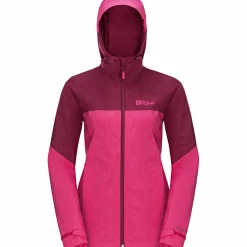 Jack Wolfskin Damen Angeljacken & -Westen<Weiltal 2L Jkt W Damen (Cameopink)