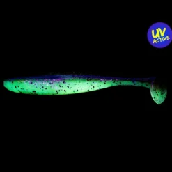 Online Keitech Easy Shiner (Green Pumpkin / Chartreuse)