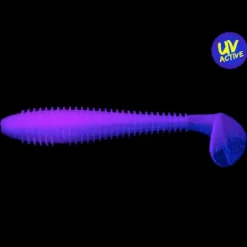 Keitech Gummiköder ·Gummifische & Shads<Fat Swing Impact (Bubblegum Shad)