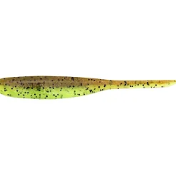 Keitech Drop Shot Köder|Gummiköder ·Drop Shot Köder<Shad Impact (Green Pumpkin / Chartreuse)