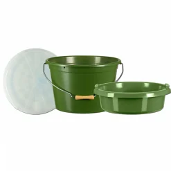 Kogha Angelfutter-Zubehör<Als Set Futtereimer 25 l + Deckel + 8 l Einsatz