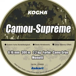 Kogha Monofile Schnüre<Camou Supreme Grün