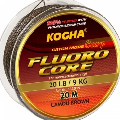 Sale Kogha Carp Angelschnur Carp Fluoro Core (camou braun)