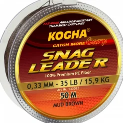 Best Kogha Carp Carp Karpfenvorfach Snag Leader