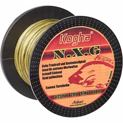 Kogha Carp Karpfenschnüre|Karpfenschnüre<Geflechtschnur Carp Link N.X.G (camou-grün, 600 m)