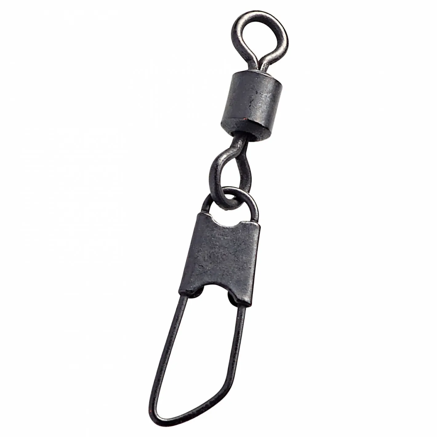 Kogha Carp Angelwirbel & Snaps<Wirbel Matt Black Swivel mit Safety Snap