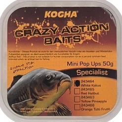 Kogha Karpfenfutter·Boilies & Popup Boilies|Karpfenfutter<Crazy Action Baits Mini Pop Ups (Kokos)