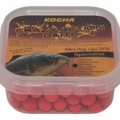 Kogha Karpfenfutter|Karpfenfutter·Boilies & Popup Boilies<Crazy Action Baits Mini Pop Ups (Halibut)