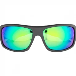 Kogha Angelbrillen & Polbrillen<Polbrille Blue Mirror (Schwarz/Blaugrüne Gläser)
