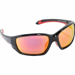 New Kogha Polbrille Target (Schwarz/Orangene Gläser)