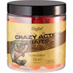 Online Kogha Pop Up Boilies Crazy Action Baits Specialist Gold (Black Pepper Tuna)
