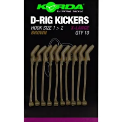 Korda Karpfenangeln-Zubehör<Kickers D Rig (Braun)