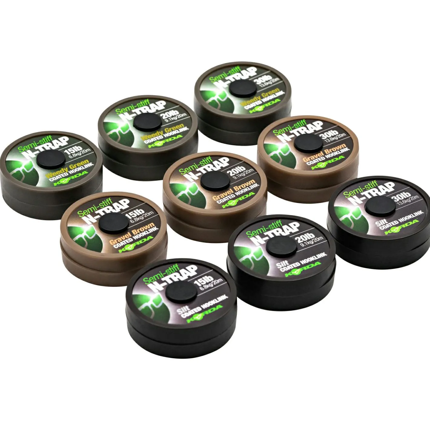 Clearance Korda N-Trap Semi-Stiff (Gravel Brown)