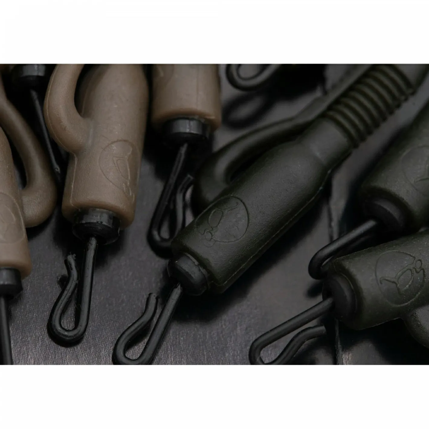 Korda Karpfenangeln-Zubehör<QC Hybrid Lead Clips (Gravel/Clay)