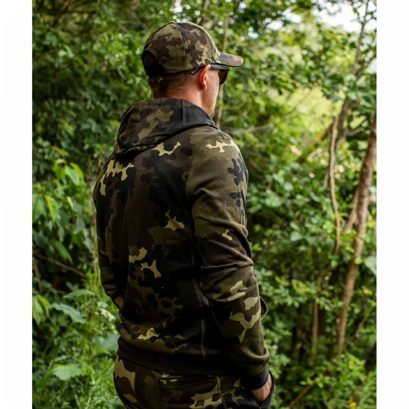 Korda Angelpullover & -Strickjacken<Zip Hoodie Dark Kamo