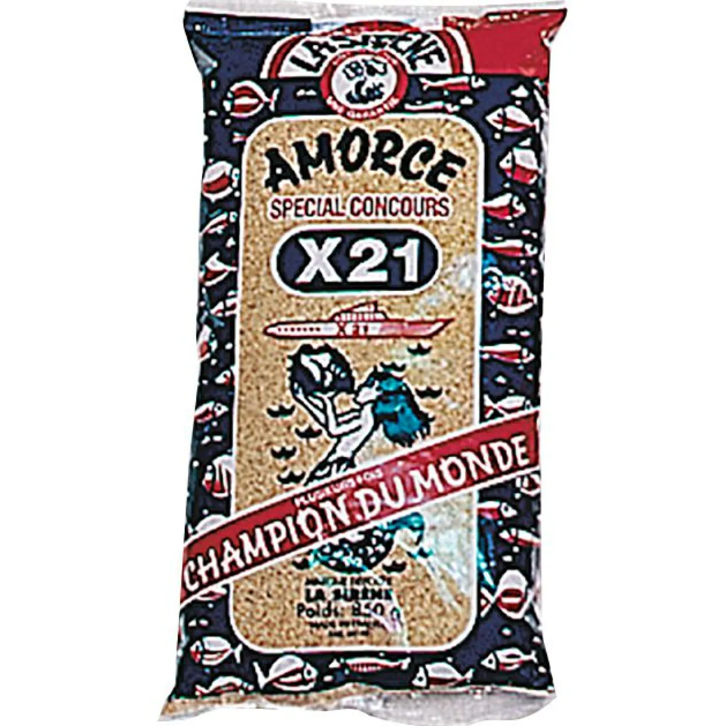 La Sirene Friedfischangeln-Zubehör|Friedfischfutter<Grundfutter Amorce X21 (natur)