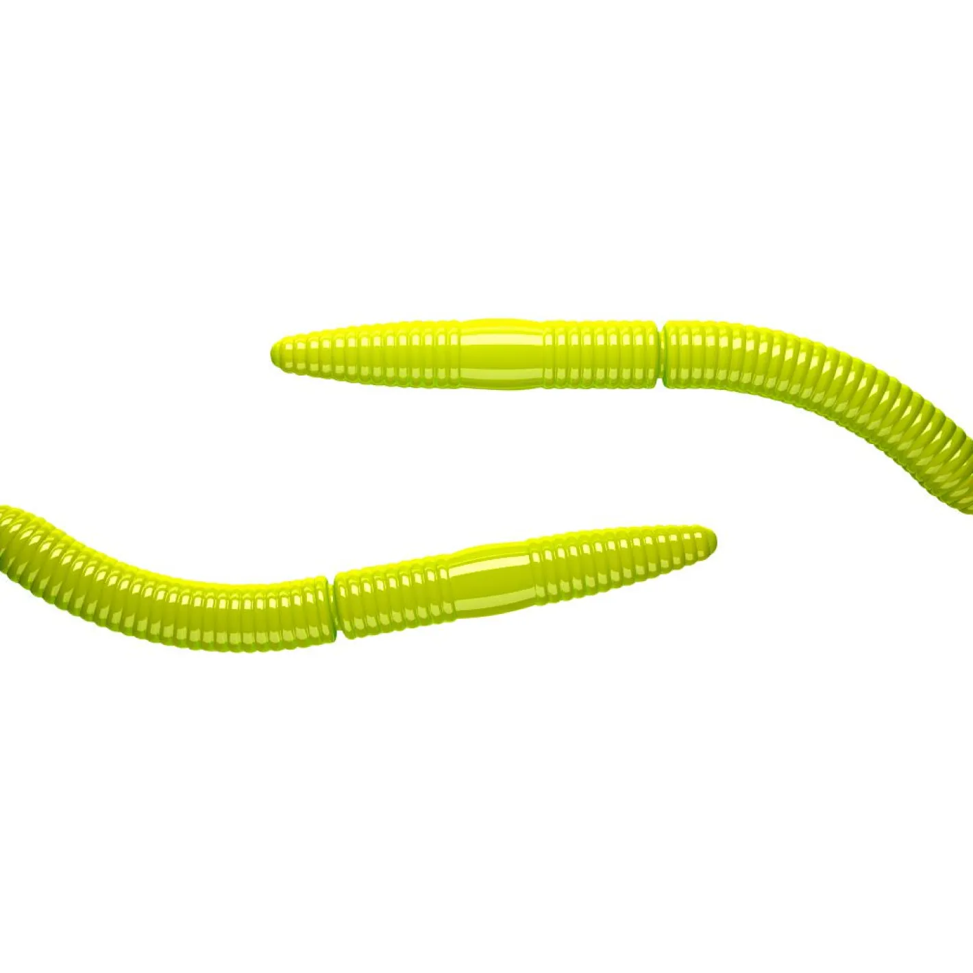 Libra Lures Raubfischangeln Kunstköder<Fatty D´Worm (Apple Green)