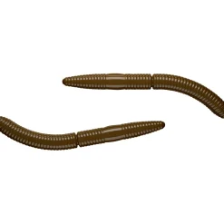 Libra Lures Raubfischangeln Kunstköder<Fatty D´Worm (Brown)