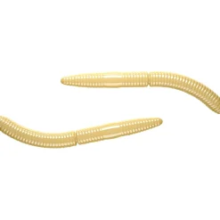 Libra Lures Gummiköder ·Gummimaden & Gummiwürmer|Raubfischangeln Kunstköder<Fatty D´Worm (Cheese)