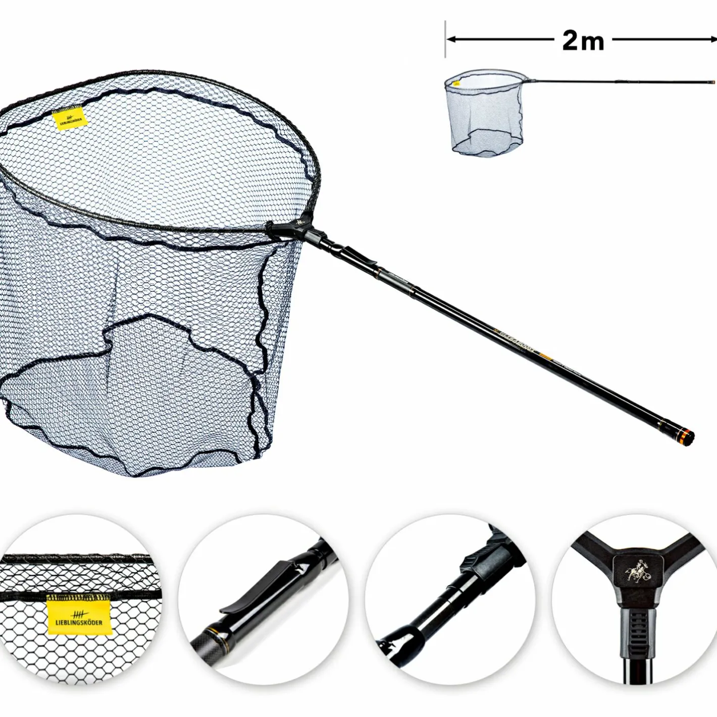 Best Lieblingsku00f6der Lieblingsköder Allround-Kescher Ultraboost
