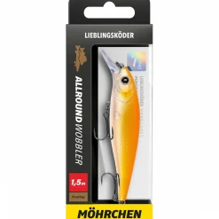 Lieblingsku00f6der Raubfischangeln Kunstköder|Wobbler<Lieblingsköder Allroundwobbler (Möhrchen)
