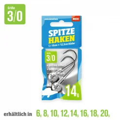 Sale Lieblingsku00f6der Lieblingsköder Angelhaken Spitze (3/0)