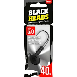 Clearance Lieblingsku00f6der Lieblingsköder Angelhaken Black Head Spitz (5/0)