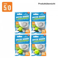 Lieblingsku00f6der Jigköpfe & Köder-Rasseln|Raubfischangeln Kunstköder<Lieblingsköder Angelhaken Spitz (NEO 4/0)