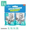 Sale Lieblingsku00f6der Lieblingsköder Angelhaken Spitze (2/0 Mixpaket)
